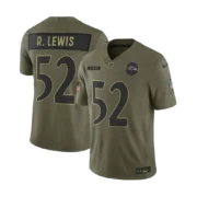 Men's Baltimore Ravens 2025 Salute to Service Vapor Limited Jersey - Image 3